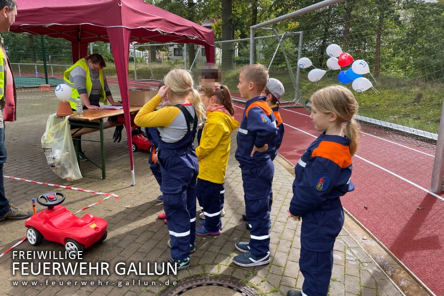 Zwergenmarsch der Kinderfeuerwehren Dahme-Spreewald 2021